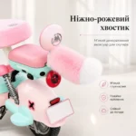 Интерактивный пушистый хвост на авто / мото / скутер с пультом ДУ и USB зарядкой — изображение 4
