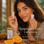 Натуральный бальзам для губ Komyshan HandMade "Облепиха + Апельсин+ корица " — изображение 5