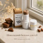Натуральный шоколадный бальзам для губ KOMYSHAN HandMade с растительным ланолином