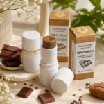 Натуральный шоколадный бальзам для губ KOMYSHAN HandMade с растительным ланолином — изображение 4