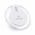 Беспроводная зарядка Fantasy Wireless Charger Qi Standard для смартфона, прозрачная круглая, распродажа — изображение 6
