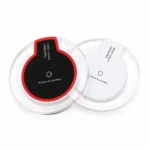 Беспроводная зарядка Fantasy Wireless Charger Qi Standard для смартфона, прозрачная круглая, распродажа — изображение 4