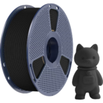 Филамент SUNLU PLA Matte Black 1.75 мм 1 кг, матовый чёрный пластик для 3D-принтера