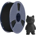 Филамент SUNLU PLA Matte Black 1.75 мм 1 кг, матовый чёрный пластик для 3D-принтера