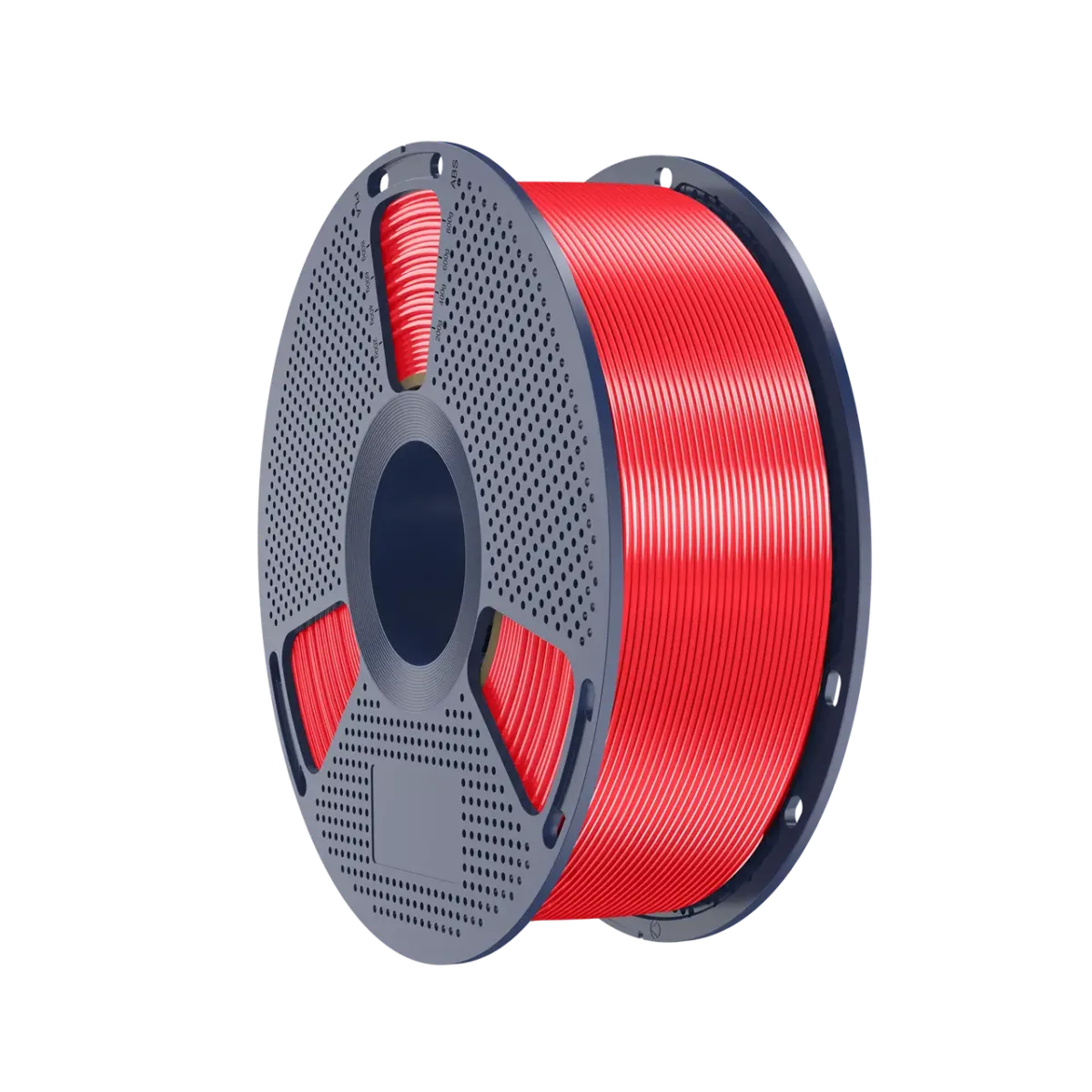 Филамент SUNLU PLA+ Silk Red 1.75 мм 1 кг, шелковый красный пластик для 3D-принтера — изображение 3