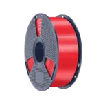 Филамент SUNLU PLA+ Silk Red 1.75 мм 1 кг, шелковый красный пластик для 3D-принтера — изображение 3