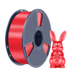 Филамент SUNLU PLA+ Silk Red 1.75 мм 1 кг, шелковый красный пластик для 3D-принтера — изображение 2
