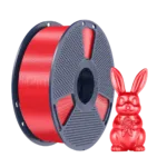 Филамент SUNLU PLA+ Silk Red 1.75 мм 1 кг, шелковый красный пластик для 3D-принтера — изображение 2