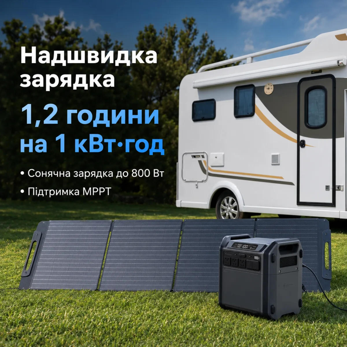 Портативная зарядная станция Segway CUBE 2000 2200W 2048Wh LiFePO4 — изображение 9