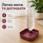 Автоматическая миска-поилка для собак и кошек под бутылку+ имя питомца — изображение 7