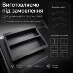 Органайзер центральной консоли Tesla Model 3 / Y / S / X / Cybertruck — 3D-печать под заказ — изображение 9