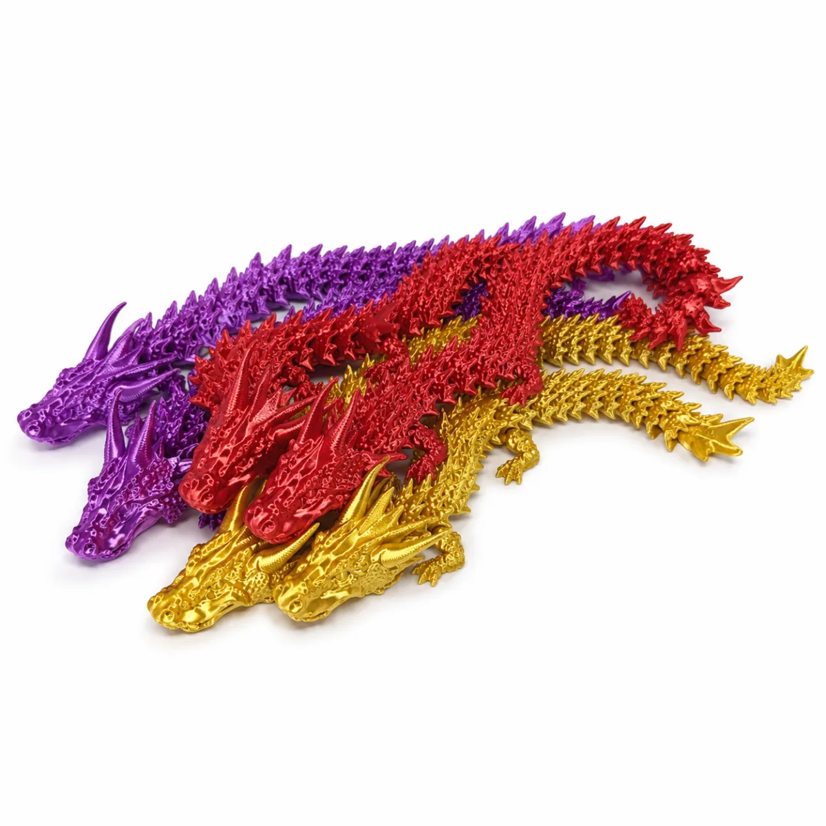 Большой подвижный 3D-дракон в драконьем яйце, 40 см, красный  Silk, подарок детям и взрослым — изображение 18
