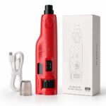 Аккумуляторный гриндер для когтей собак и кошек N65, 6 скоростей, LED-подсветка, USB