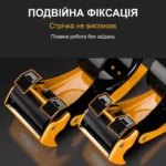 Металлический диспенсер-резак для упаковочного скотча 40–50 мм, оранжевый — изображение 2