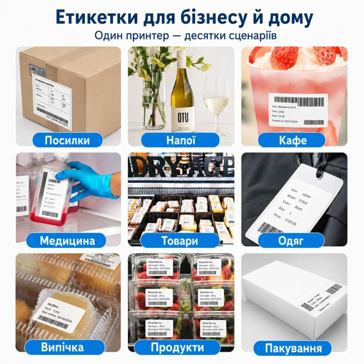 Термопринтер этикеток POS-9220 4″ USB, Bluetooth и Wi‑Fi, 203 dpi, со стойкой — изображение 5