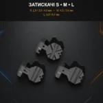 Магнитный органайзер для кабелей ucivet с 4 фиксаторами и двумя базами, чёрно-оранжевый — изображение 6