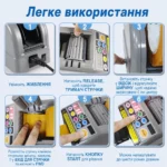 Автоматический электронный резак для скотча, лент, плёнки и других рулонных материалов ZCUT-9 — изображение 7