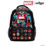 Школьный рюкзак Marvel Smiggle 42×30×15 см с мягкими лямками и карманами