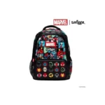 Школьный рюкзак Marvel Smiggle 42×30×15 см с мягкими лямками и карманами — изображение 6