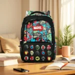 Школьный рюкзак Marvel Smiggle 42×30×15 см с мягкими лямками и карманами — изображение 8