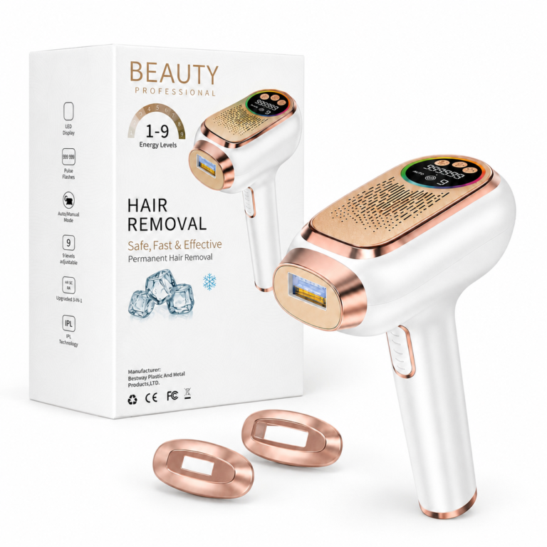 IPL фотоэпилятор BEAUTY Professional BHRL-12B с двумя насадками