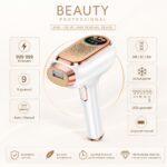 Аккумуляторный IPL фотоэпилятор BEAUTY Professional BHRL-12B, 999999 вспышек, охлаждение, 9 уровней — изображение 5