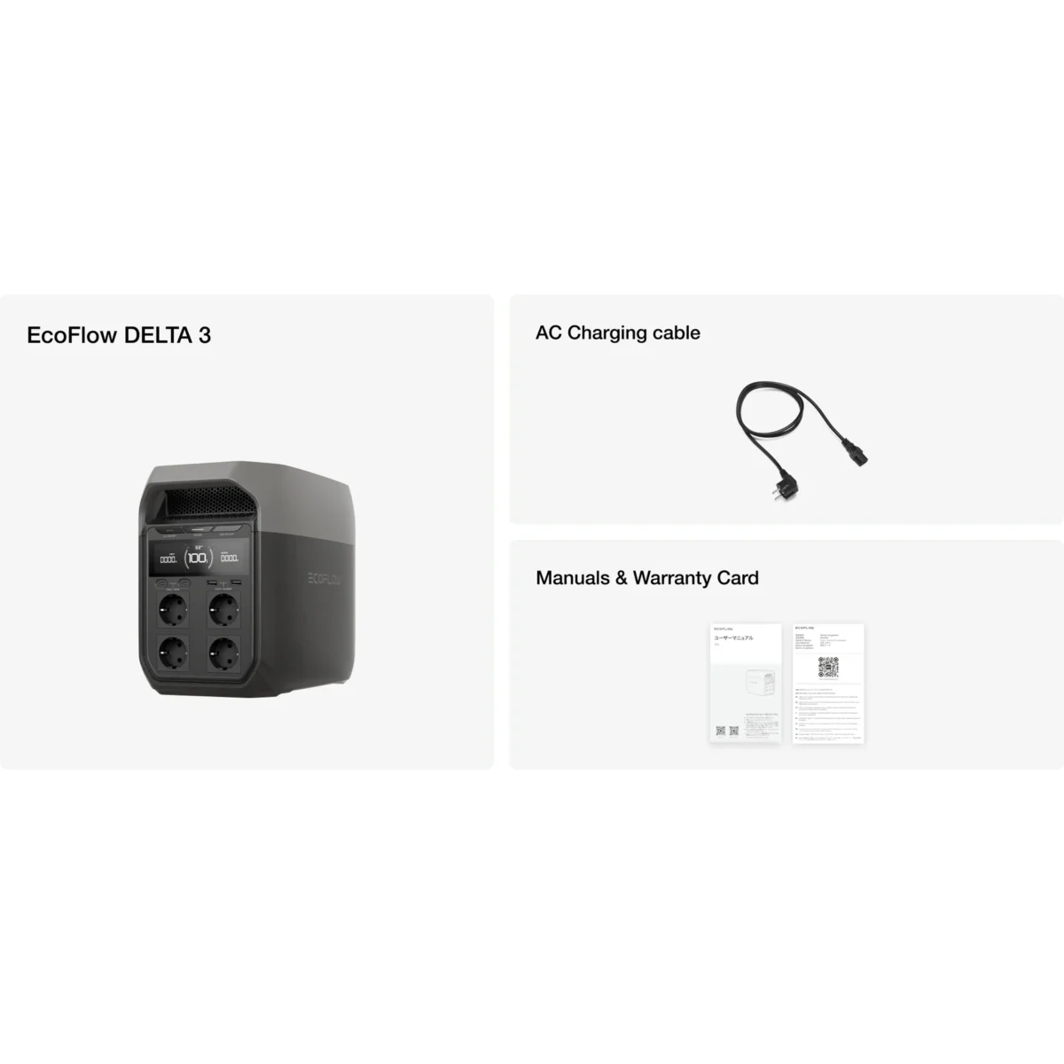EcoFlow DELTA 3 INT / универсальная версия — зарядная станция | под заказ — изображение 4