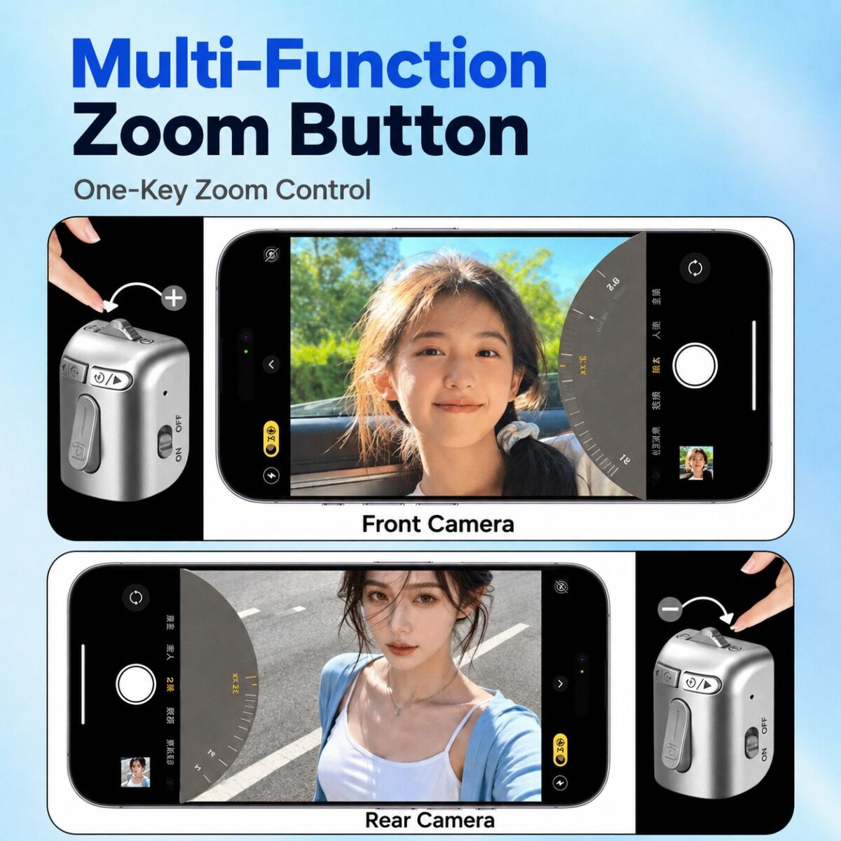 WONEW Z3 Palm Grip — магнитный штатив-селфи-палка для телефона, 8 вариантов — изображение 5