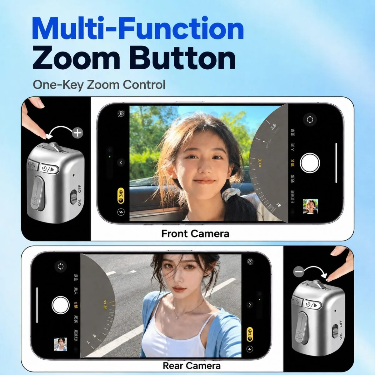 WONEW Z3 Palm Grip — магнитный штатив-селфи-палка для телефона, 8 вариантов — изображение 5