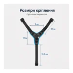 Крепление экшн-камеры на подбородок шлема для GoPro и совместимых камер — изображение 8