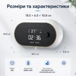 Автоматический сенсорный дозатор MYX-W2 для геля и жидкого мыла, 2000 мАч, Smart Display, IPX5 — изображение 7