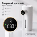 Автоматический сенсорный дозатор MYX-W5 для геля и жидкого мыла, 350 мл, 2000 мАч, 5 уровней, IPX6 — изображение 4