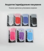 Силиконовая шапочка для плавания с увеличенной глубиной и рельефной поверхностью — изображение 10