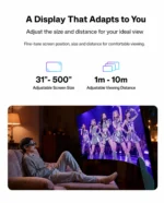 AR-очки XREAL 1S с экраном до 500″, X1, 120 Гц и преобразованием 2D в 3D — изображение 6
