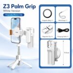 WONEW Z3 Palm Grip — магнитный штатив-селфи-палка для телефона, 8 вариантов — изображение 6