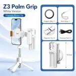 WONEW Z3 Palm Grip — магнитный штатив-селфи-палка для телефона, 8 вариантов — изображение 6