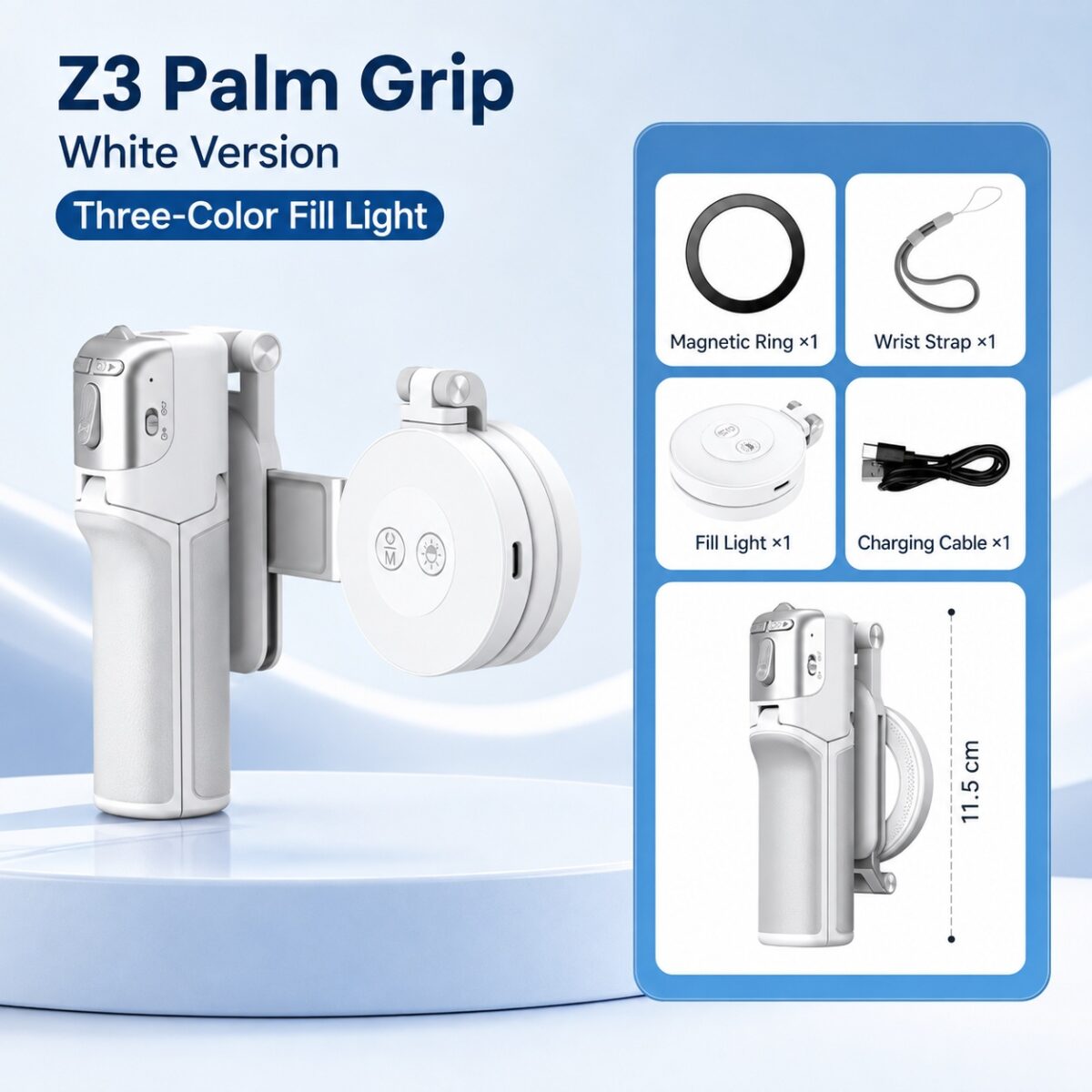 WONEW Z3 Palm Grip — магнитный штатив-селфи-палка для телефона, 8 вариантов — изображение 7