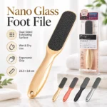 Оригинальная японская пилка для пяток Sasayama Nano Glass, двусторонняя