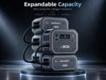 Зарядна станція ABOK Ark2800 2800Вт 2160Вт·год LiFePO4 ДБЖ, MPPT 1200Вт, Bluetooth — изображение 5