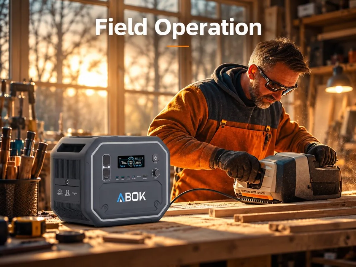 Зарядна станція ABOK Ark2800 2800Вт 2160Вт·год LiFePO4 ДБЖ, MPPT 1200Вт, Bluetooth — изображение 9