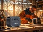 Зарядна станція ABOK Ark2800 2800Вт 2160Вт·год LiFePO4 ДБЖ, MPPT 1200Вт, Bluetooth — изображение 9