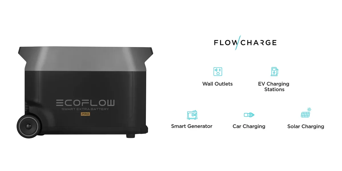 Дополнительная батарея EcoFlow DELTA Pro Smart Extra Battery 3600 Вт·ч LiFePO4, EU/DE — под заказ — изображение 7