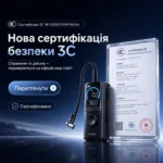 Автомобильный компрессор CAFELE CA32-3 10500 мА·ч, 150 PSI, 120–160 Вт, автостоп, Type-C — изображение 2