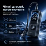 Автомобильный компрессор CAFELE CA32-3 10500 мА·ч, 150 PSI, 120–160 Вт, автостоп, Type-C — изображение 10