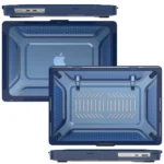 Противоударный чехол-накладка с подставкой для MacBook Pro 16″ A2141/A2485/A2780, PC+TPU — изображение 10