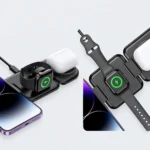 F182 — Два положения зарядки Apple Watch