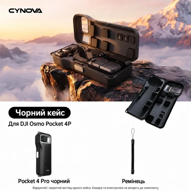 Кейс для DJI Osmo Pocket 4P — камера не входить до комплекту