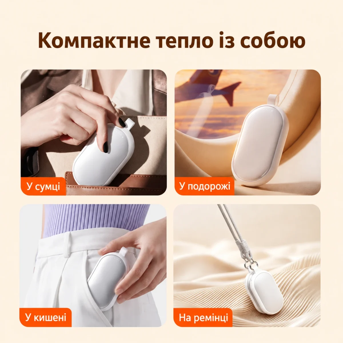 FY33 — магнитные аккумуляторные грелки для рук