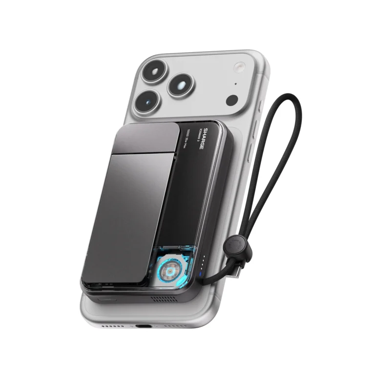 Магнитный Power Bank SHARGE ICEMAG 3 M3 10000 мАч, Qi2 25W, USB-C 35W, активное охлаждение