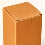 Коробка крафтовая складная 4 × 4 × 11,5 см для косметики и подарков, без печати — detail